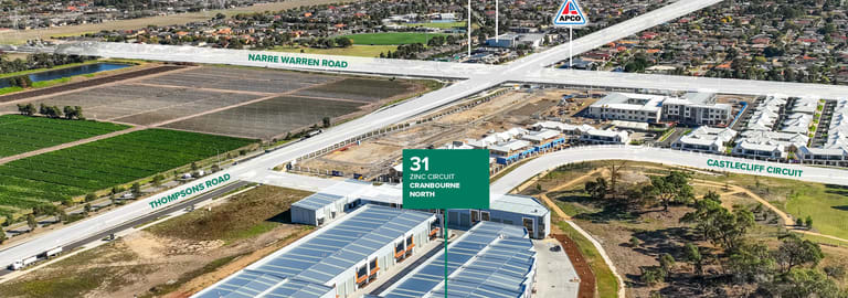 Factory, Warehouse & Industrial commercial property for lease at 31 Zinc Circuit Cranbourne North VIC 3977