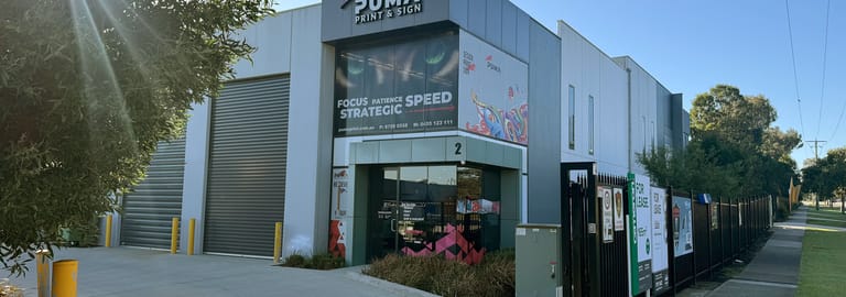Factory, Warehouse & Industrial commercial property for lease at 2 Stelvio Close Lynbrook VIC 3975