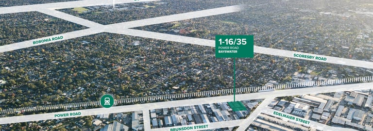 Factory, Warehouse & Industrial commercial property for lease at 1-16/35 Power Road Bayswater VIC 3153