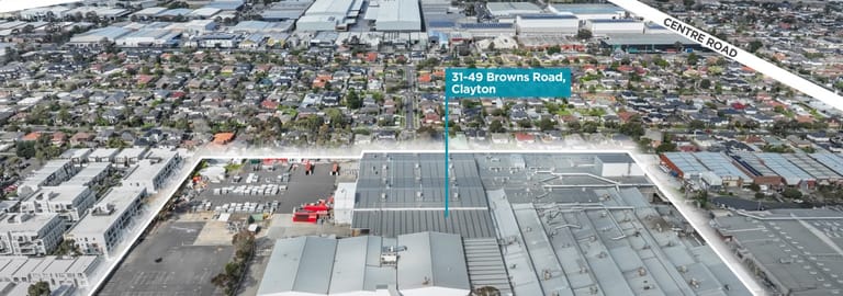 Factory, Warehouse & Industrial commercial property for lease at 31-49 Browns Road Clayton VIC 3168
