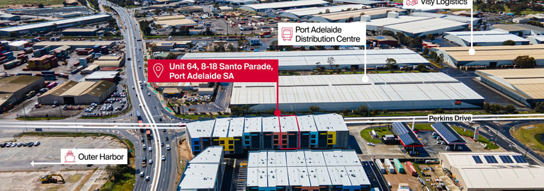 Factory, Warehouse & Industrial commercial property for lease at Unit 64/8-18 Santo Parade Port Adelaide SA 5015
