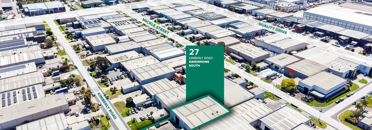 Factory, Warehouse & Industrial commercial property for lease at 27 Kimberly Road Dandenong South VIC 3175