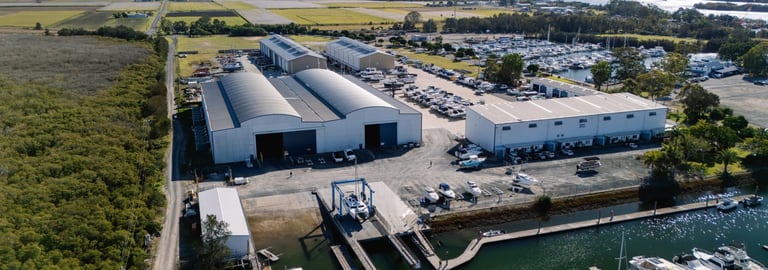 Factory, Warehouse & Industrial commercial property for lease at d’Albora Pacific Point Marina & Boatyard 80 Cabbage Tree Point Road Steiglitz QLD 4207