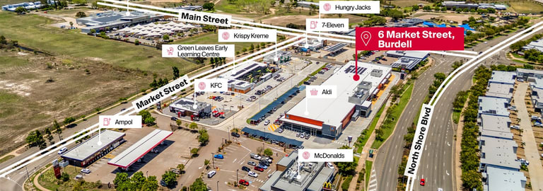 Shop & Retail commercial property for lease at 6 Market Street Burdell QLD 4818 Shop & Retail commercial property for lease at 6 Market Street Burdell QLD 4818