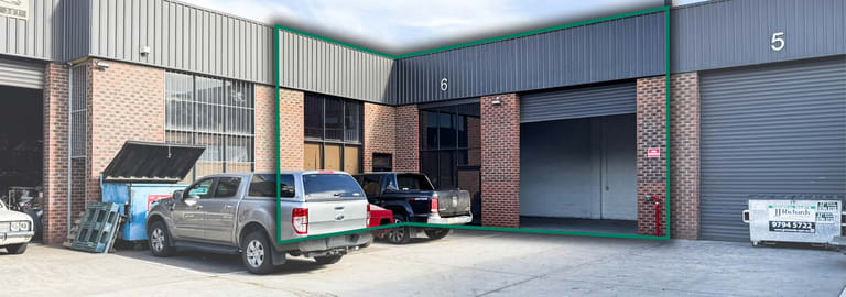 Factory, Warehouse & Industrial commercial property for lease at 6/19-21 Park Drive Dandenong South VIC 3175