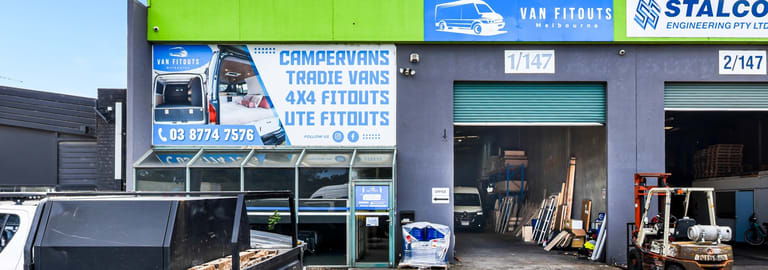 Factory, Warehouse & Industrial commercial property for lease at 1/147-153 Greens Road Dandenong South VIC 3175
