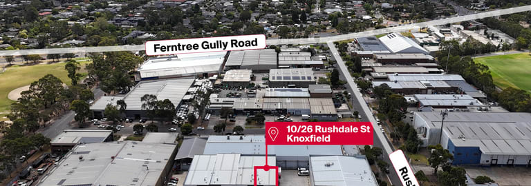 Factory, Warehouse & Industrial commercial property for lease at 10/26 Rushdale Street Knoxfield VIC 3180 Factory, Warehouse & Industrial commercial property for lease at 10/26 Rushdale Street Knoxfield VIC 3180