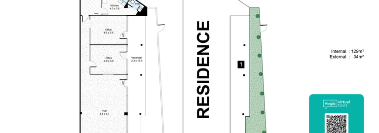 Offices commercial property for lease at 145A Surrey Road South Yarra VIC 3141