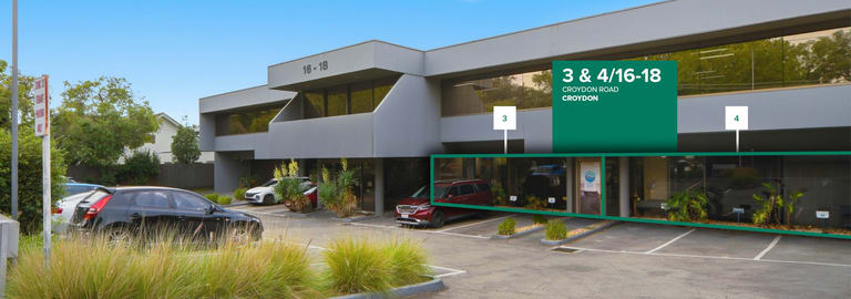 Offices commercial property for lease at 3 & 4/16-18 Croydon Road Croydon VIC 3136