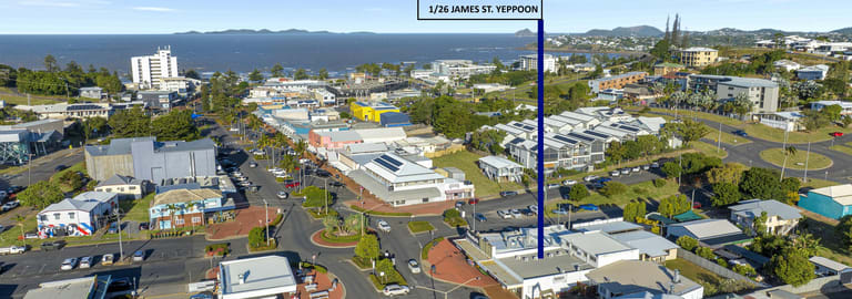 Shop & Retail commercial property for lease at 1/26 James Street Yeppoon QLD 4703