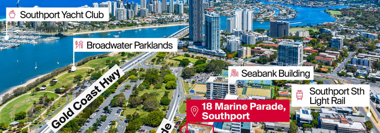 Medical / Consulting commercial property for sale at 18 Marine Parade, Southport/18 Marine Parade Southport QLD 4215