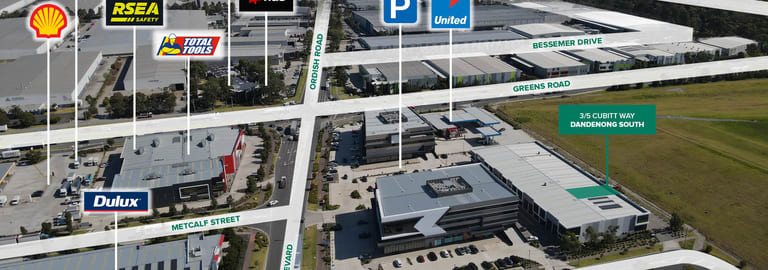 Factory, Warehouse & Industrial commercial property for sale at 3/5 Cubitt Way Dandenong South VIC 3175