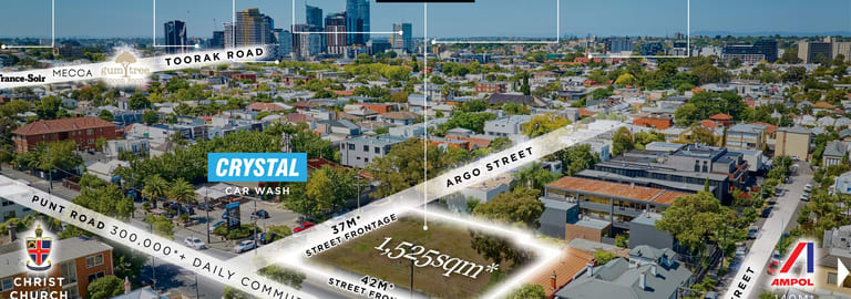Development / Land commercial property sold at 290-294 Punt Road South Yarra VIC 3141