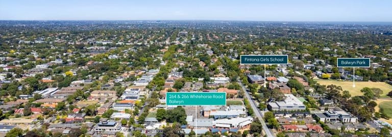 Shop & Retail commercial property sold at 264 & 266 Whitehorse Road Balwyn VIC 3103