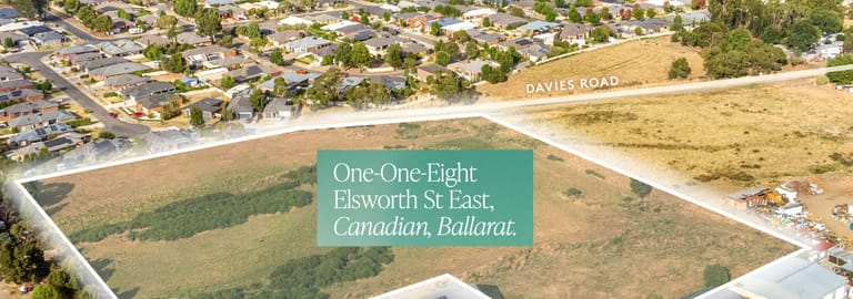 Development / Land commercial property for sale at 118 Elsworth Street East Canadian VIC 3350