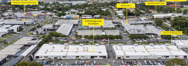 Factory, Warehouse & Industrial commercial property for sale at 2 & 11/19 Brolga Avenue Southport QLD 4215