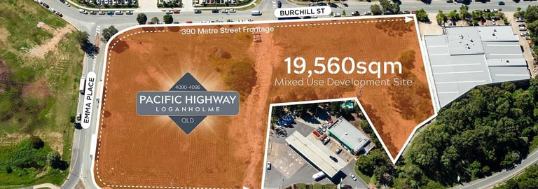 Development / Land commercial property for sale at 4090 - 4096 pacific highway Loganholme QLD 4129