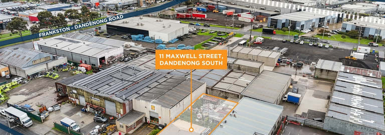 Factory, Warehouse & Industrial commercial property for sale at 11 Maxwell Street Dandenong South VIC 3175