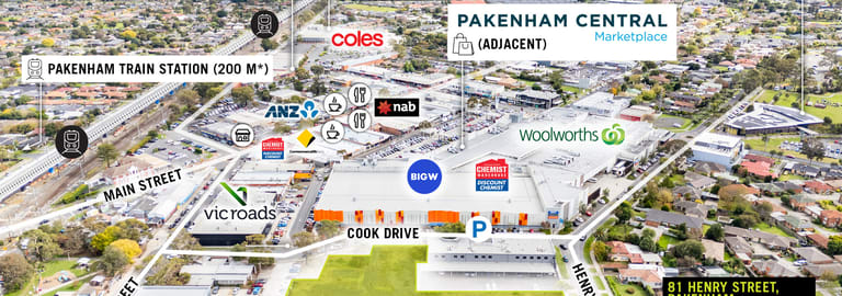 Shop & Retail commercial property for sale at 77-79 Henry Street Pakenham VIC 3810
