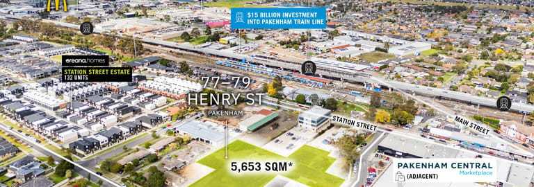 Shop & Retail commercial property for sale at 77-79 Henry Road Pakenham VIC 3810