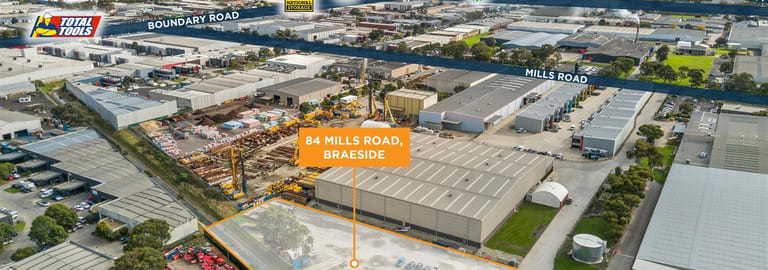 Factory, Warehouse & Industrial commercial property for sale at 84 Mills Road Braeside VIC 3195