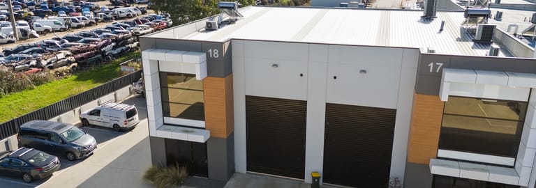 Factory, Warehouse & Industrial commercial property for sale at 18 Aspen Circuit Springvale VIC 3171