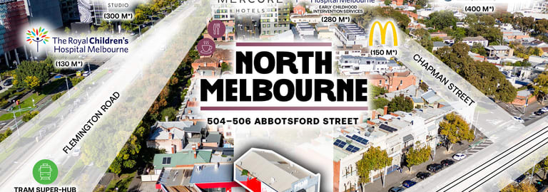 Development / Land commercial property for sale at 504-506 Abbotsford Street North Melbourne VIC 3051
