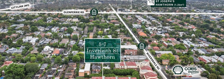 Development / Land commercial property for sale at 5-7 Inverleith Street Hawthorn VIC 3122