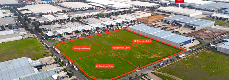 Factory, Warehouse & Industrial commercial property for sale at 62, 58, 52 Doriemus Drive Truganina VIC 3029