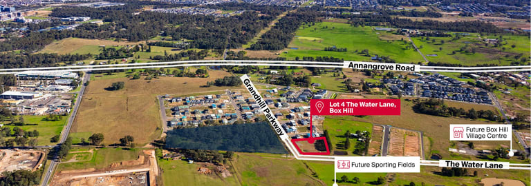 Development / Land commercial property for sale at Whole Site/Lot 4 The Water Lane Box Hill NSW 2765