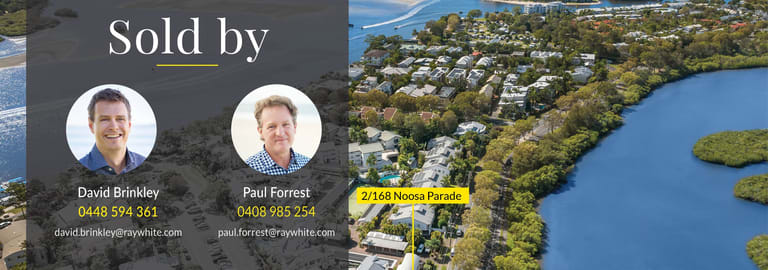 Medical / Consulting commercial property sold at 2/168 Noosa Parade Noosaville QLD 4566