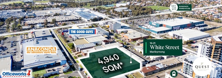 Development / Land commercial property for sale at 19-21 White Street Maribyrnong VIC 3032