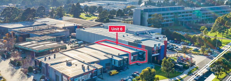 Factory, Warehouse & Industrial commercial property for sale at Unit  6/843 Mountain Highway Bayswater VIC 3153