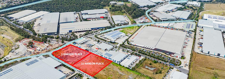 Factory, Warehouse & Industrial commercial property for sale at 1 & 11 Hanson Place Eastern Creek NSW 2766