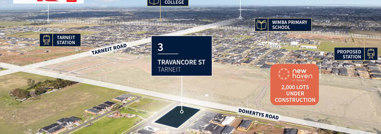 Development / Land commercial property for sale at 3 Travancore Street Tarneit VIC 3029