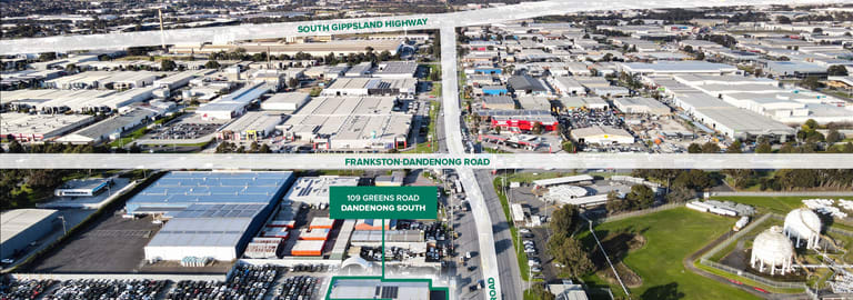 Factory, Warehouse & Industrial commercial property for sale at 109 Greens Road Dandenong South VIC 3175