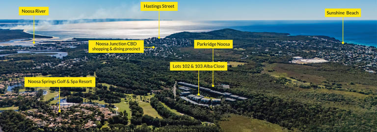 Shop & Retail commercial property for sale at Lots 102 & 103/3 Alba Close Noosa Heads QLD 4567