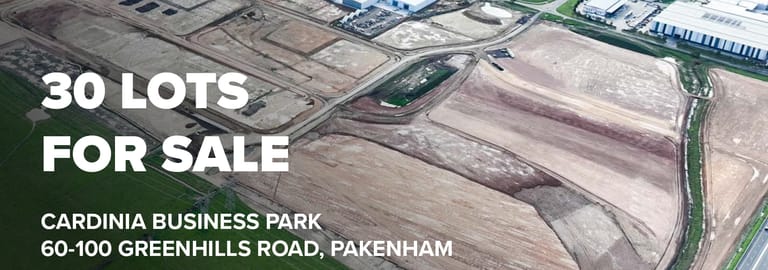 Development / Land commercial property for sale at 60-100 Greenhills Road Pakenham VIC 3810