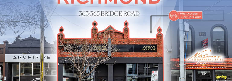 Development / Land commercial property for sale at 363-365 Bridge Road Richmond VIC 3121