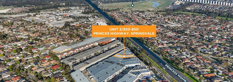 Factory, Warehouse & Industrial commercial property for lease at 3/830-850 Princes Highway Springvale VIC 3171