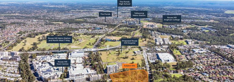 Development / Land commercial property for sale at Lot 20 DP270520 Commercial Road & Caddies Boulevarde Rouse Hill NSW 2155