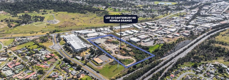 Factory, Warehouse & Industrial commercial property for sale at Lot 22 Canterbury Road Kembla Grange NSW 2526