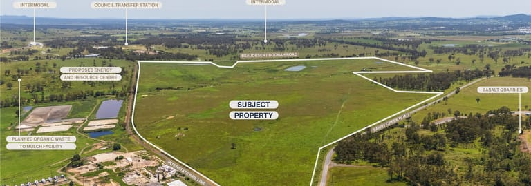 Development / Land commercial property for sale at 2802 Beaudesert Boonah Road Bromelton QLD 4285