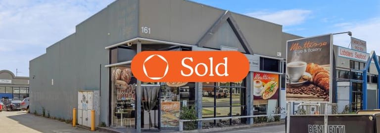 Shop & Retail commercial property sold at 1 / 161 Chesterville Rd Moorabbin VIC 3189