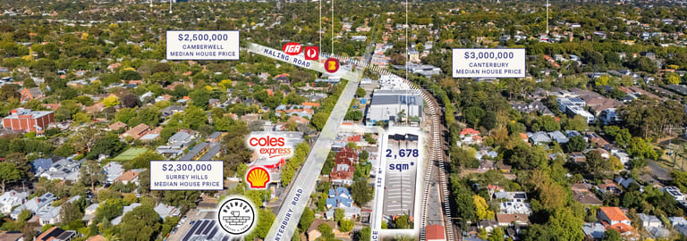 Factory, Warehouse & Industrial commercial property for sale at 9-11 Stanley Terrace Surrey Hills VIC 3127