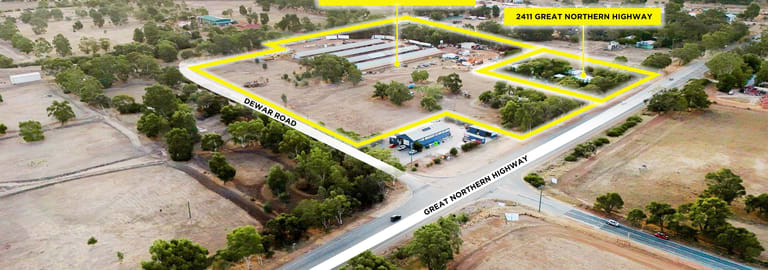 Factory, Warehouse & Industrial commercial property for sale at 2403 & 2411 Great Northern Highway and 19 Dewar Road Bullsbrook WA 6084
