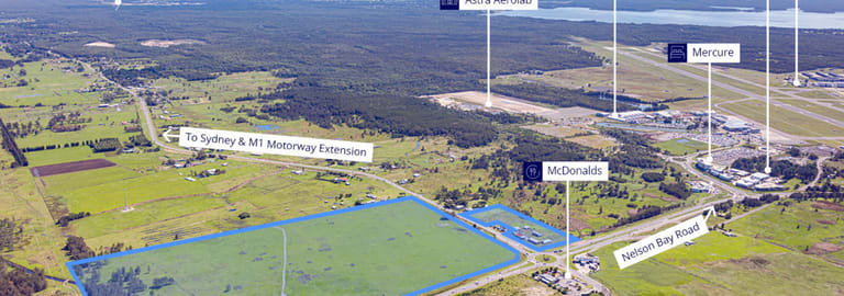 Development / Land commercial property for sale at 1801 Nelson Bay Road & 6 Cabbage Tree Road Williamtown NSW 2318