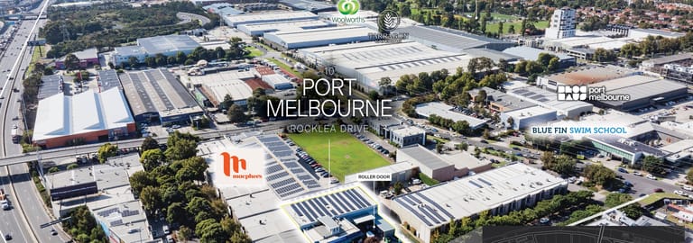 Factory, Warehouse & Industrial commercial property for sale at 10 Rocklea Drive Port Melbourne VIC 3207