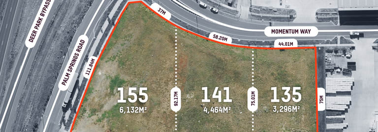 Development / Land commercial property for sale at 135, 141, 155 Momentum Way Ravenhall VIC 3023