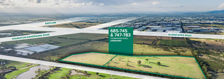 Development / Land commercial property for sale at 685-745 & 747-783 Thompsons Road Lyndhurst VIC 3975